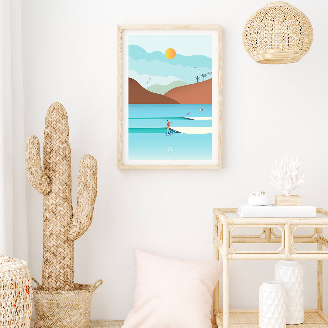 Salty Home: Buy Beach Themed Surf Furniture & Coastal Wall Decor