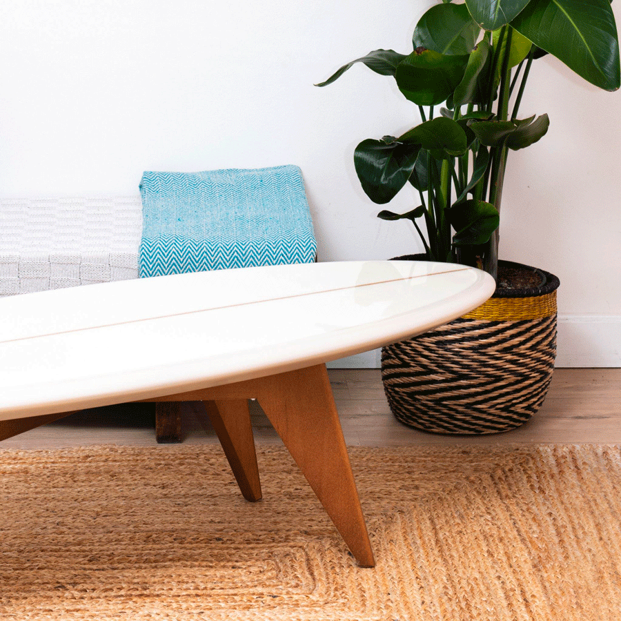 Buy The One XL - White Surfboard Coffee Table Online