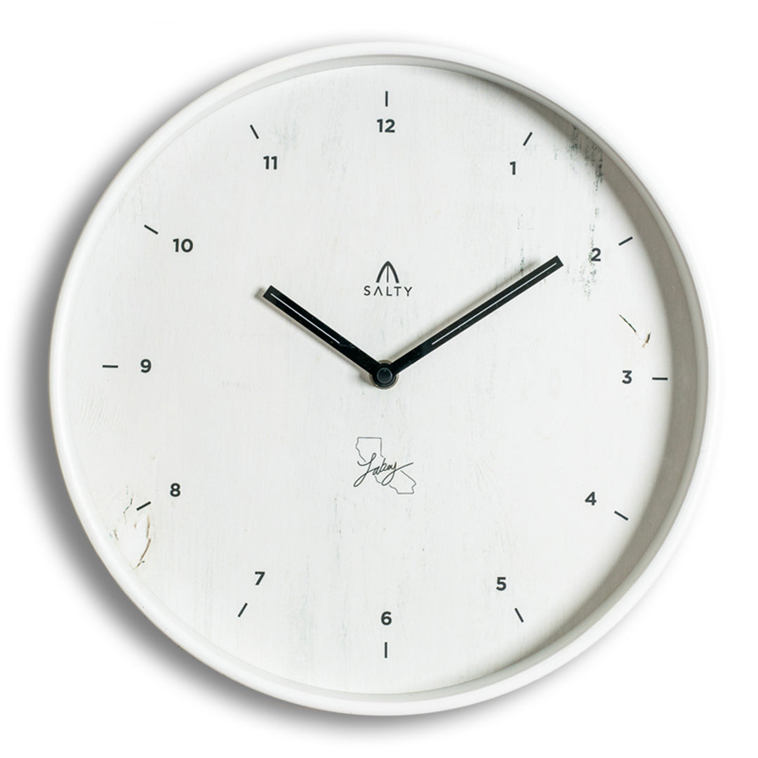 White Clock - by Lakey Peterson
